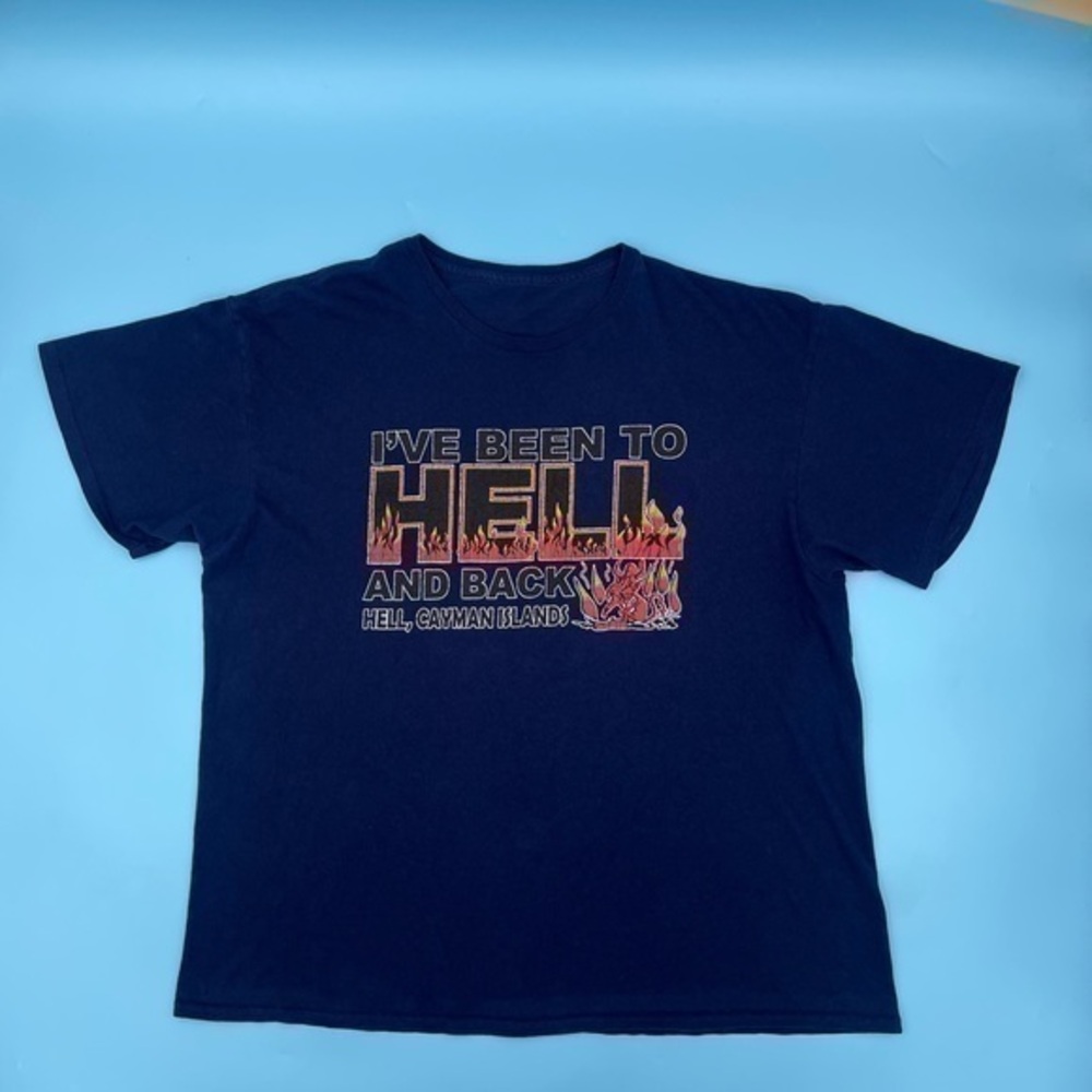 Vintage “I’ve Been To Hell And Back” Hell, Cayman Islands Tee